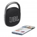 JBL Clip 4 Portable Bluetooth Speaker, Black - Connected via Bluetooth to smartphone