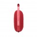 JBL Clip 4 Portable Bluetooth Speaker, Red - Sideview and clip