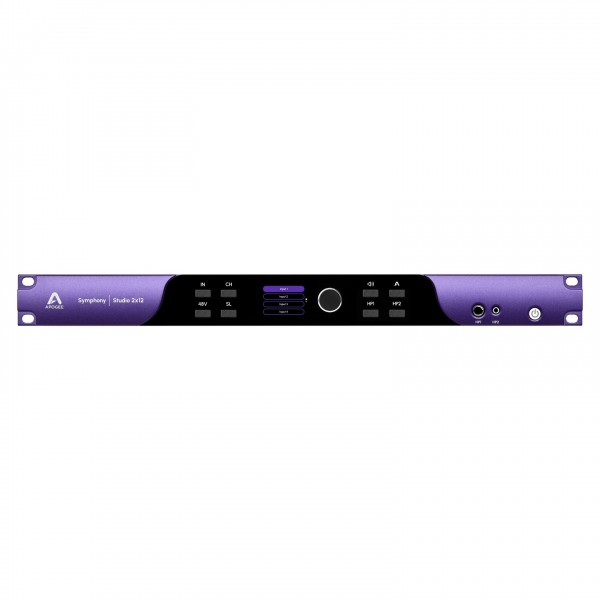 Apogee Symphony Studio 2x12 - Input Screen
