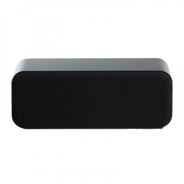 Q Acoustics 3090c Centre Speaker, Satin Black Grille Front View