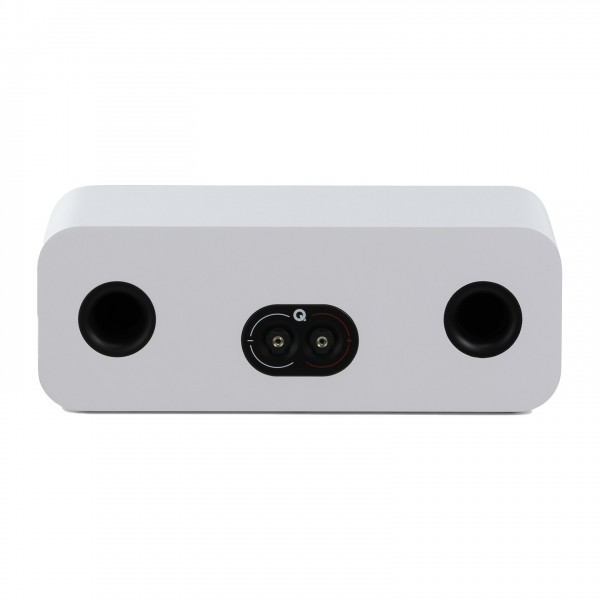 Q Acoustics 3090c Centre Speaker, Satin White Back View