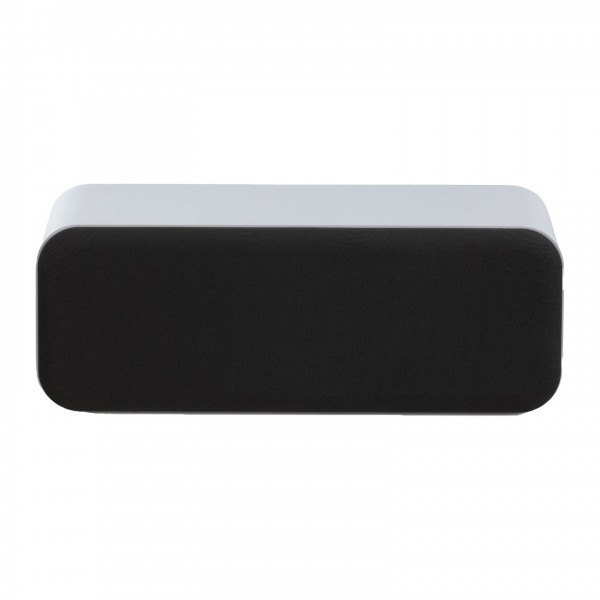 Q Acoustics 3090c Centre Speaker, Satin White Grille Front View