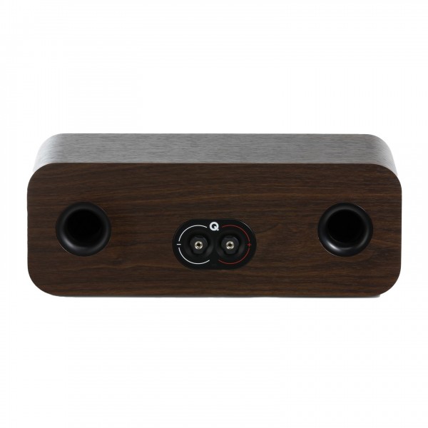 Q Acoustics 3090c Centre Speaker, Claro Walnut Back View