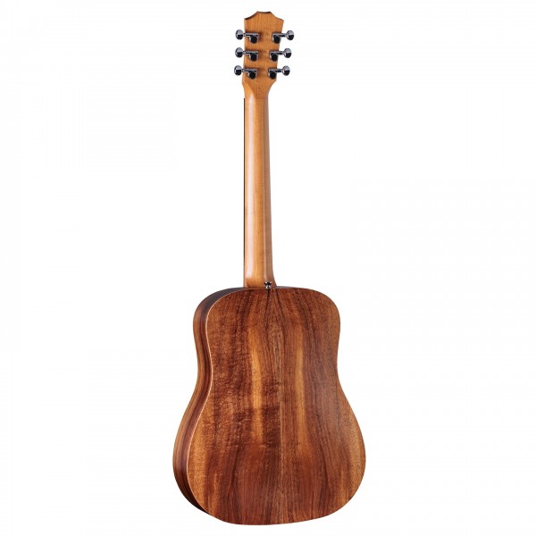 Taylor Baby Taylor BT Koa Travel Acoustic Guitar, Natural - Back, Right