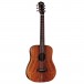 Taylor Baby Taylor BT Koa Travel Acoustic Guitar, Natural - Front, Right