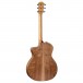 Taylor 114ce-SB Grand Auditorium Sapele/Spruce, Sunburst Top - Back, Right