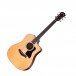 Taylor 210ce Plus Dreadnought Electro Acoustic, Natural - Front, Left