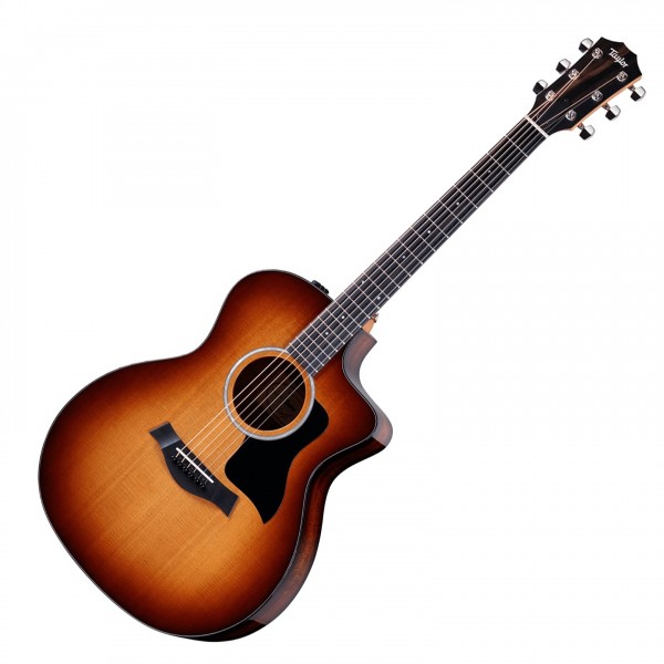 Taylor 214ce-K SB Plus Grand Auditorium Electro Acoustic, Sunburst - Front, Left