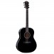 Taylor 217e-BLK Plus Grand Pacific Electro Acoustic, Black - Front, Right