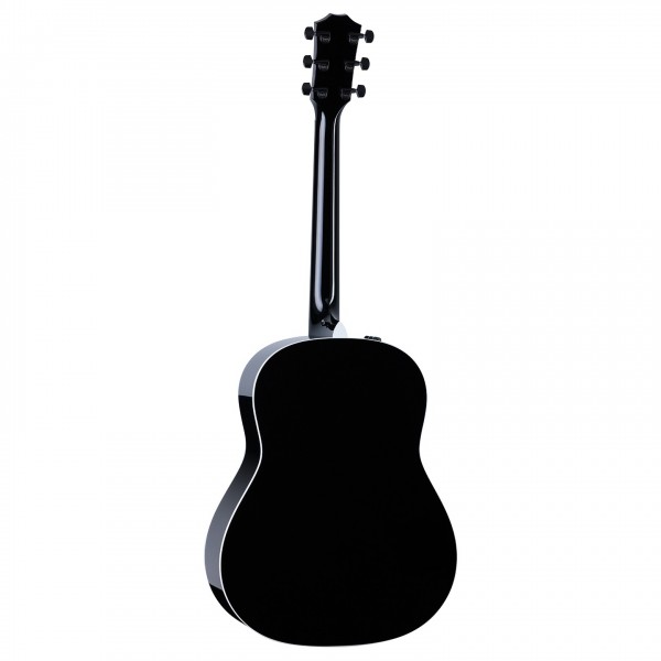 Taylor 217e-BLK Plus Grand Pacific Electro Acoustic, Black - Back, Right