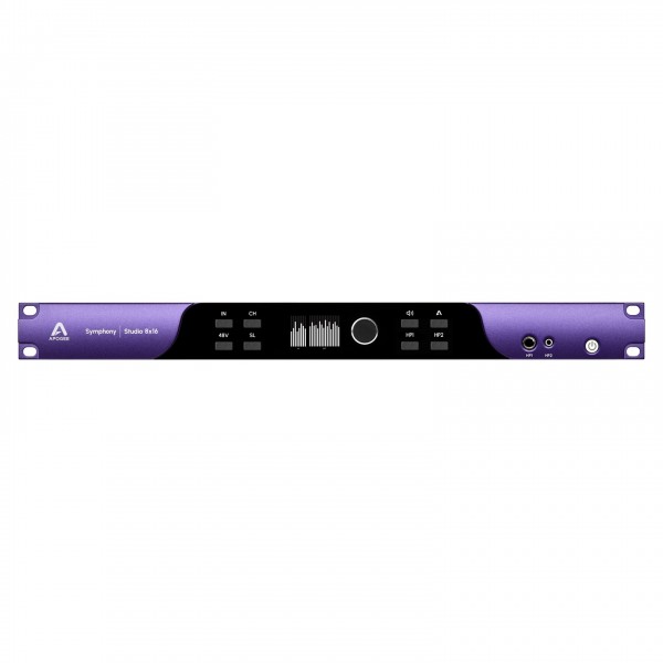 Apogee Symphony Studio 8x16 Audio Interface - Front