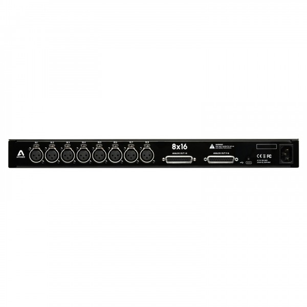 Apogee Symphony Studio 8x16 USB Audio Interface - Rear
