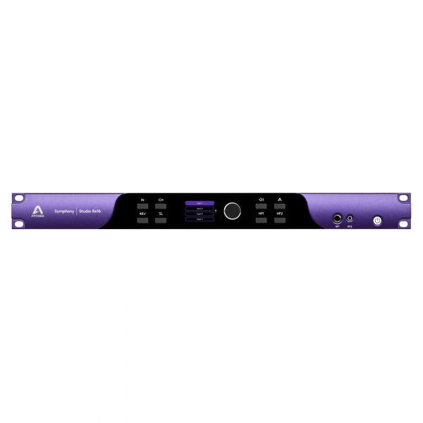Symphony Studio 8x16 Interface - Front (Input)