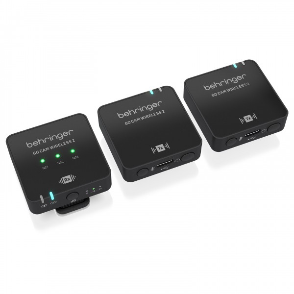 Behringer GO CAM Wireless 2 Dual Clip-on Microphone System - Left