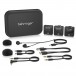 Behringer GO CAM Wireless 2 Dual Clip-on Microphone System - With Accessories