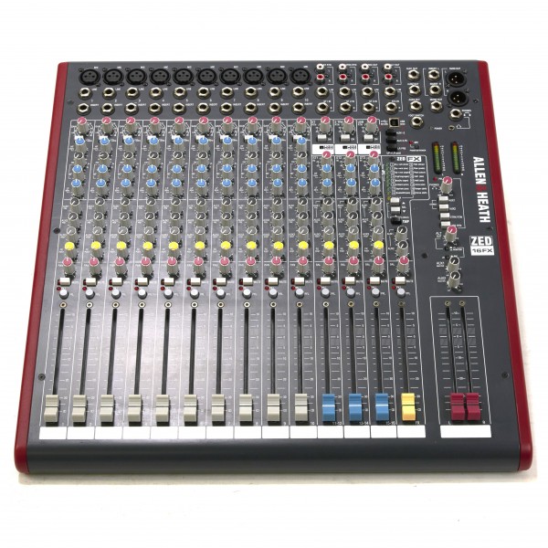 Allen and Heath ZED-16FX Multipurpose USB Mixer with FX - Secondhand