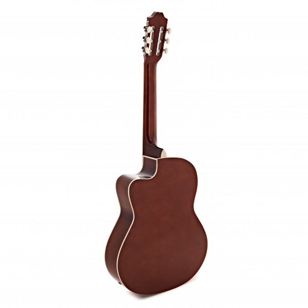 Deluxe Classical Guitar, Single Cutaway, Natural, by Gear4music