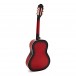 Deluxe 3/4 Classical Guitar, Trans Red Burst, by Gear4music