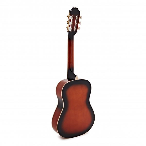 Deluxe 1/2 Classical Guitar, Trans Sunburst, by Gear4music
