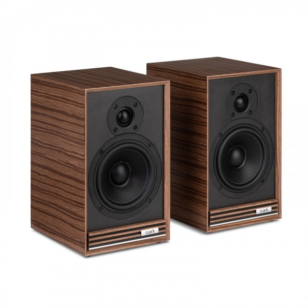 Ruark Sabre-R Bookshelf Speakers (Pair), Fused Walnut