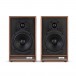 Ruark Sabre-R Bookshelf Speakers (Pair), Fused Walnut - Front