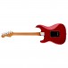 Fender American Professional II Mahogany Collection Stratocaster HH RW, Crimson Transparent - Back