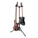 G4M Locking Double Guitar Stand