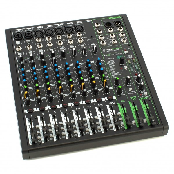 Mackie ProFX12v3 12-Channel Analog Mixer with USB - Secondhand