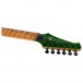 Spira Guitars S-450 TGR Flame Maple, Gloss Trans Green - Neck