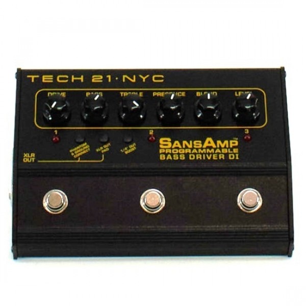 Tech 21 SansAmp Programmable Bass Driver DI - Secondhand