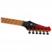 Spira Guitars S-450 TRD Flame Maple, Gloss Trans Red - Neck