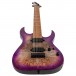 Spira Guitars S-457 TPP Poplar Burl, Gloss Trans Purple - Vertical