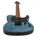 Spira Guitars T-450 TDB Flame Maple, Gloss Trans Blue - Full, Vertical