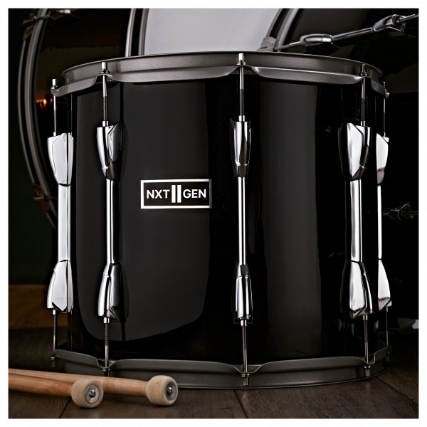 Premier NXT GEN Marching 14" x 12" Snare Drum, Black