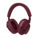 Bowers & Wilkins Px7 S2e Wireless Headphones, Ruby Red - Front view angled