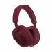 Bowers & Wilkins Px7 S2e Wireless Headphones, Ruby Red - front view angled