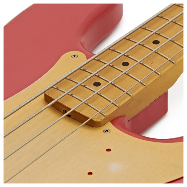 Fender Road Worn 50s Precision Bass, Fiesta Red at Gear4music