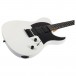 Spira Guitars T-400 MWH, Satin White - Body, Angled 2