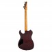 Spira Guitars T-400 MWR, Satin Wine Red - Back