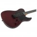 Spira Guitars T-400 MWR, Satin Wine Red - Body, Angled 2