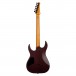 Spira Guitars S-400 MWR, Satin Wine Red - Back