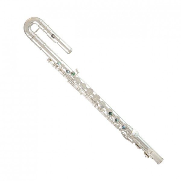 Trevor James Performer Alto Flute, Curved Voce Head, Silver Lip Rise