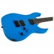 Spira Guitars S-400 MBL, Satin Blue - Body, Angled 2