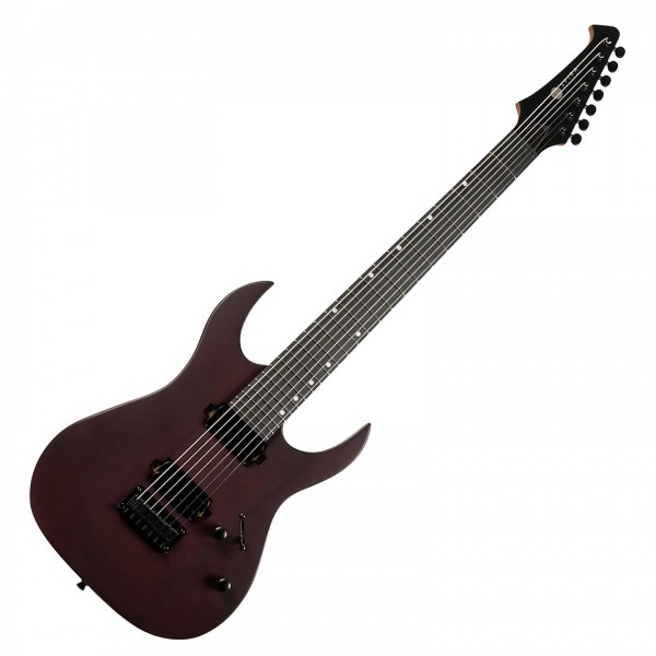 Spira Guitars S-407 MWR, Satin Wine Red - Front