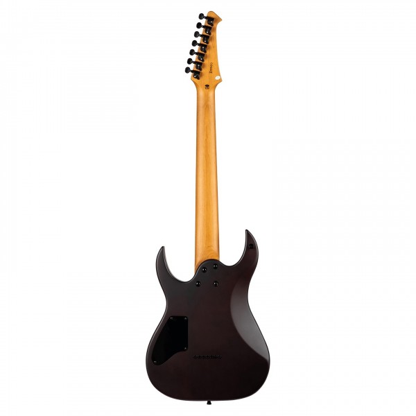 Spira Guitars S-407 MWR, Satin Wine Red - Back