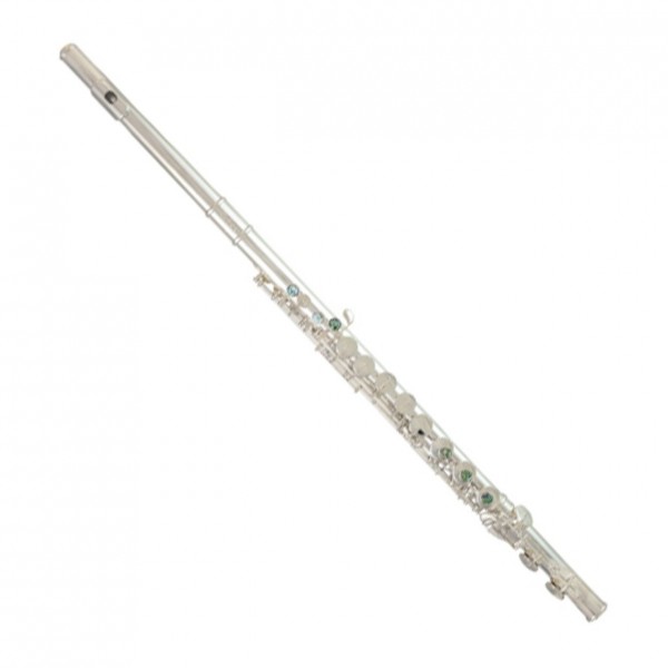 Trevor James Performer Alto Flute, Straight and Curved Voce Head, Silver Lip Rise