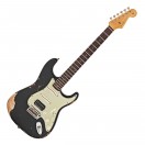 Fender Custom Shop '59 Stratocaster Heavy Relic RW, schwarz #R138229