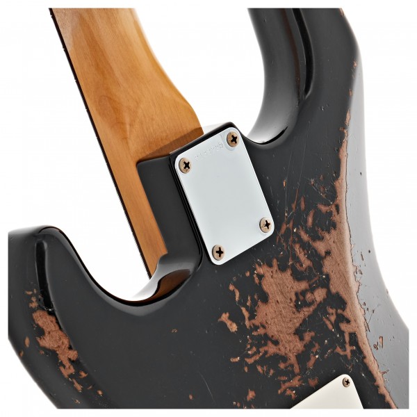 Fender Custom Shop '59 Stratocaster Heavy Relic RW, Black #R138229