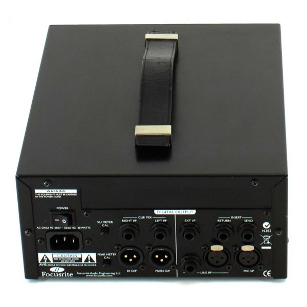 Isa One Rear Focusrite ISA One Classic analogni enokanalni predojačevalec | Gear4music