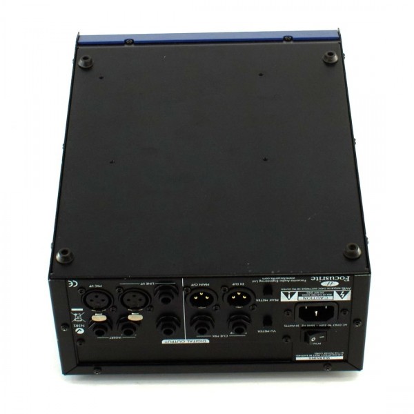 Isa One Rear Focusrite ISA One Classic analógový jednokanálový predzosilňovač ...